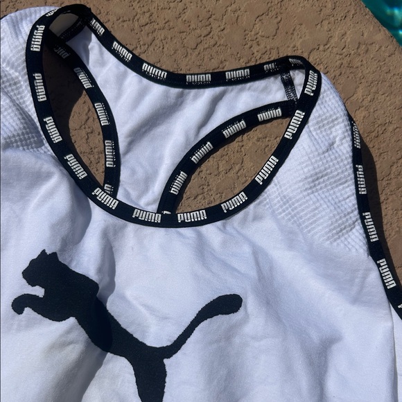Puma Racerback Sports Bra - Picture 2 of 8